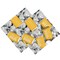 Yellow Graduation Candy Party Favors Class of 2025 Hershey’s Miniatures & Silver Kisses 128 Pcs